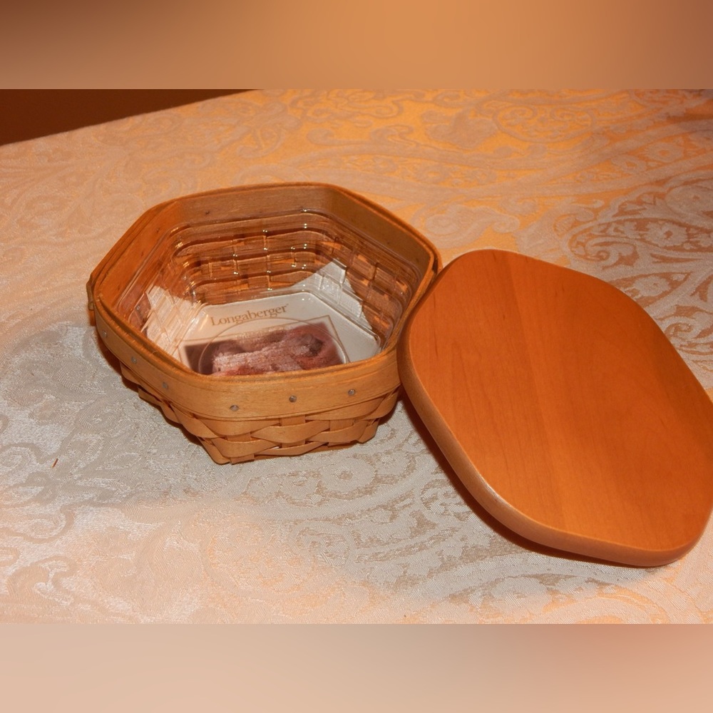 Longaberger Sage booking basket